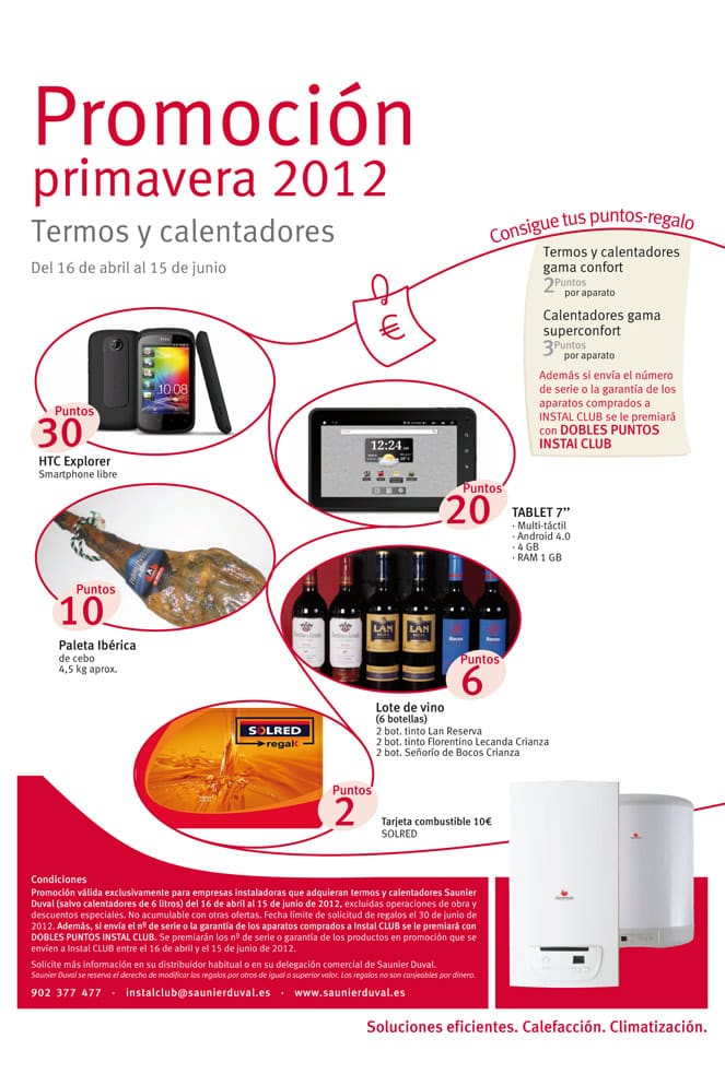 Promocion Primavera 2012 Saunier Duval