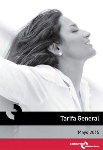Tarfia general S&P 2015