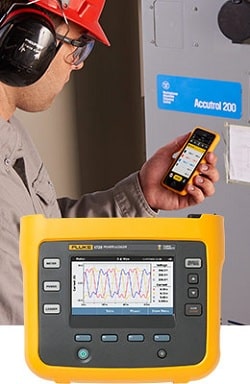 Registrador de calidad Fluke